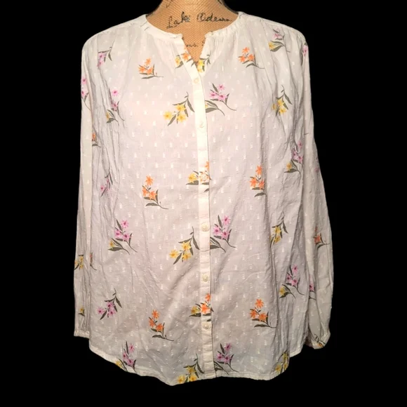 Old navy floral blouse size small - Picture 1 of 5